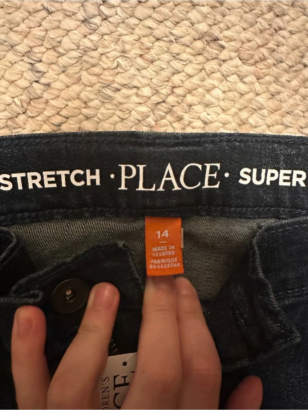 Kids Size 14 Stretch Jeans One NWT One Good